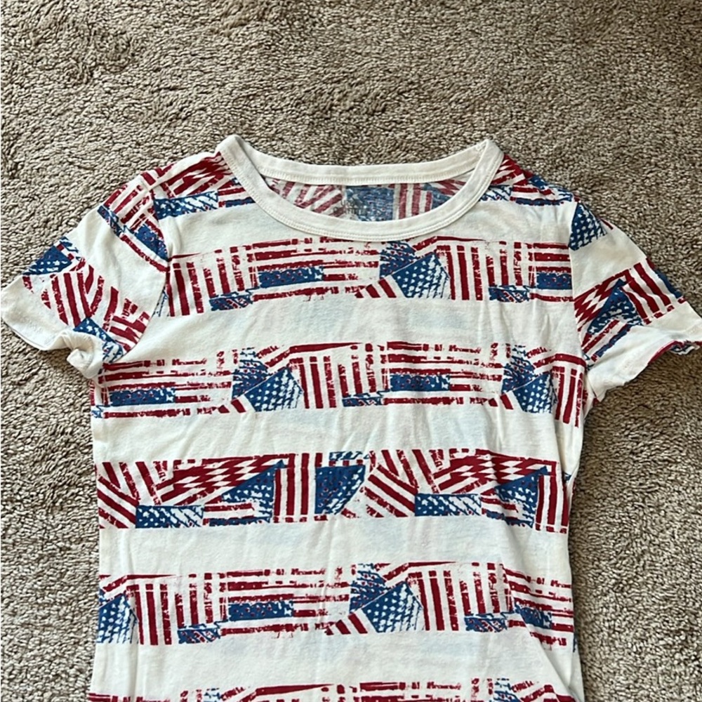 Urban Outfitters American Flag Tee